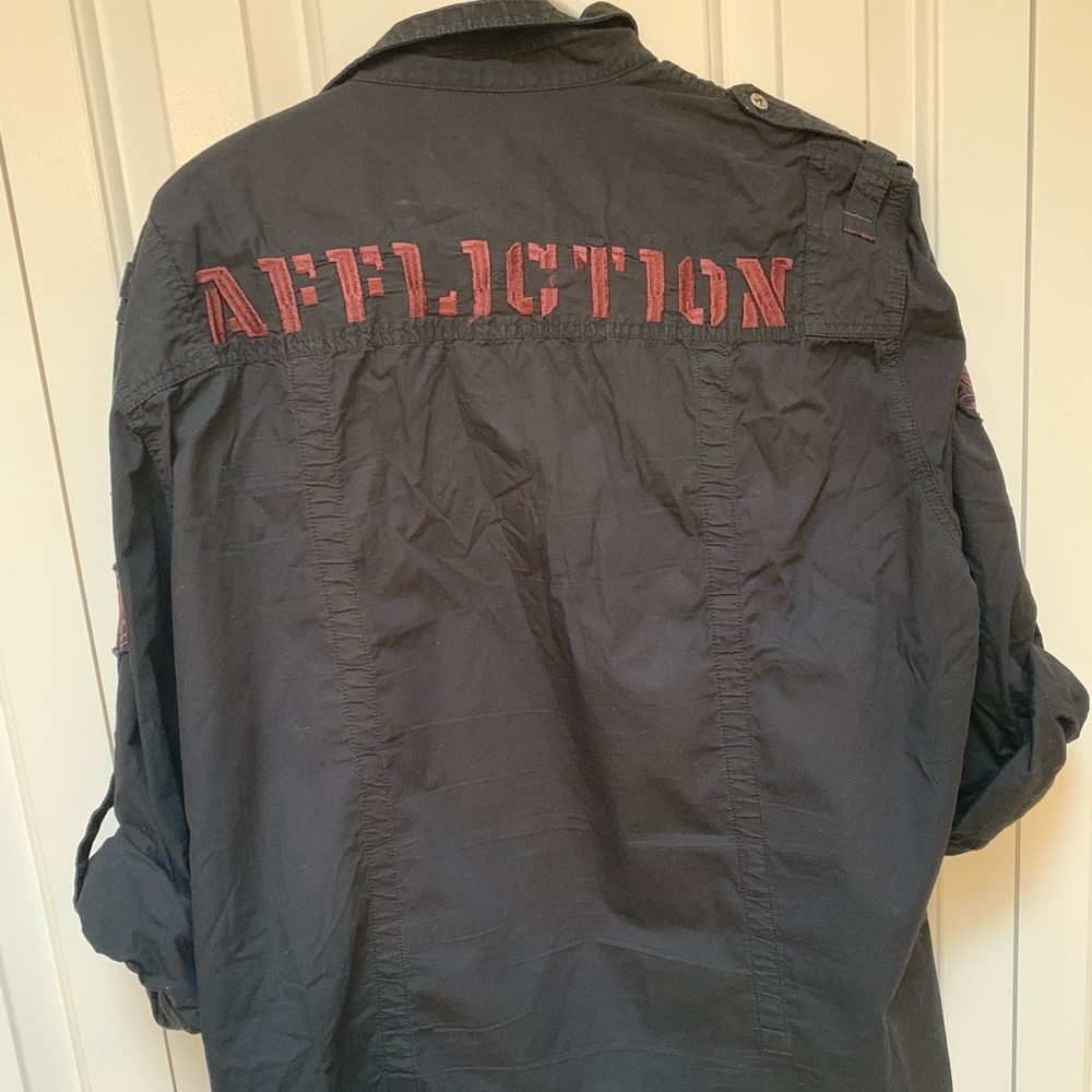 Button Down Affliction Shirt